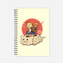 Kitten Cloud-none dot grid notebook-vp021