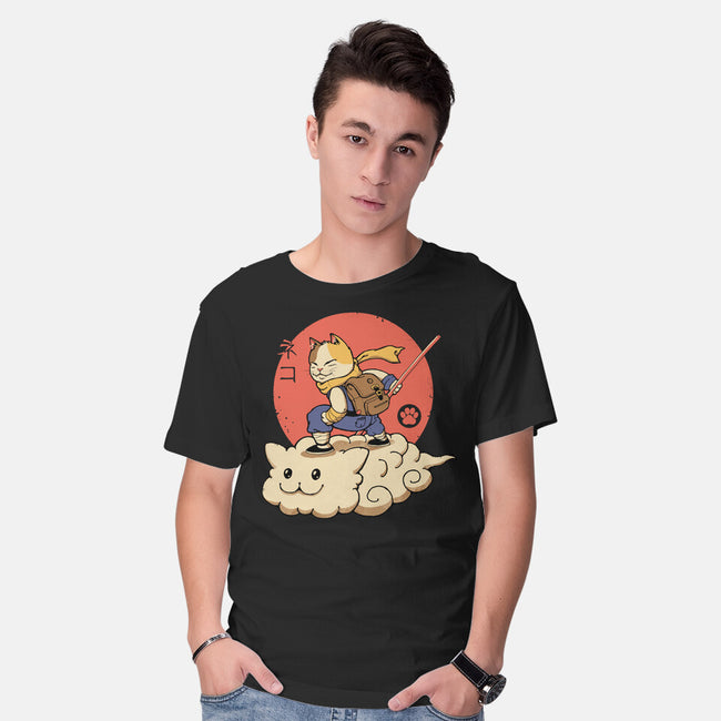 Kitten Cloud-mens basic tee-vp021
