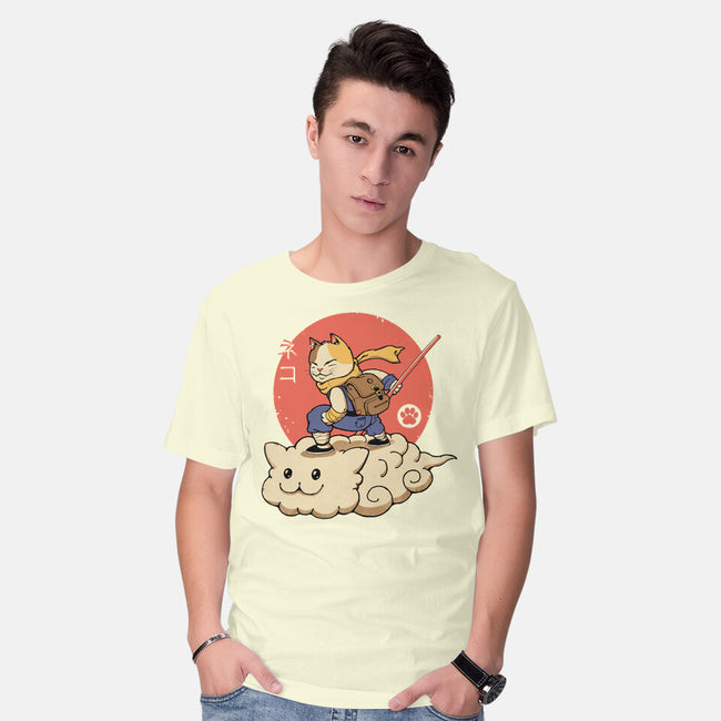 Kitten Cloud-mens basic tee-vp021