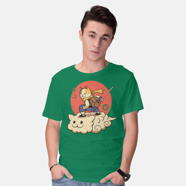 Kitten Cloud-mens basic tee-vp021