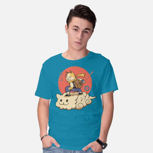Kitten Cloud-mens basic tee-vp021
