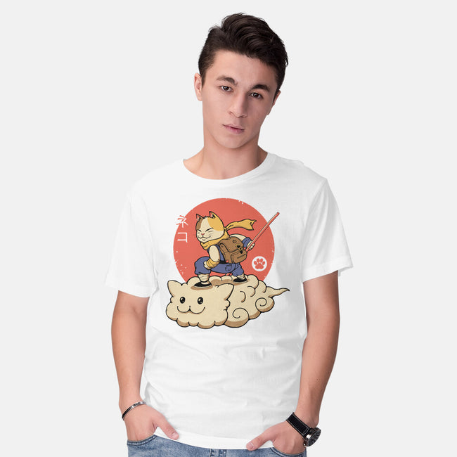 Kitten Cloud-mens basic tee-vp021