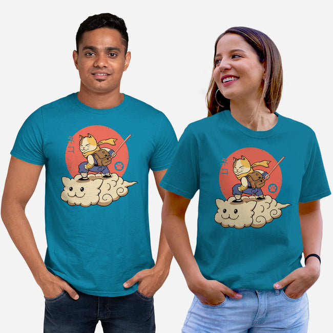 Kitten Cloud-unisex basic tee-vp021