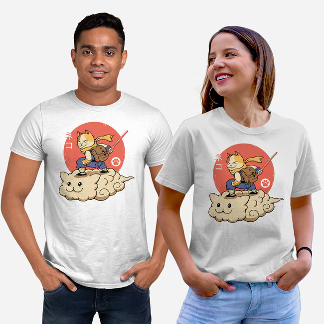 Kitten Cloud-unisex basic tee-vp021