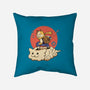 Kitten Cloud-none removable cover throw pillow-vp021