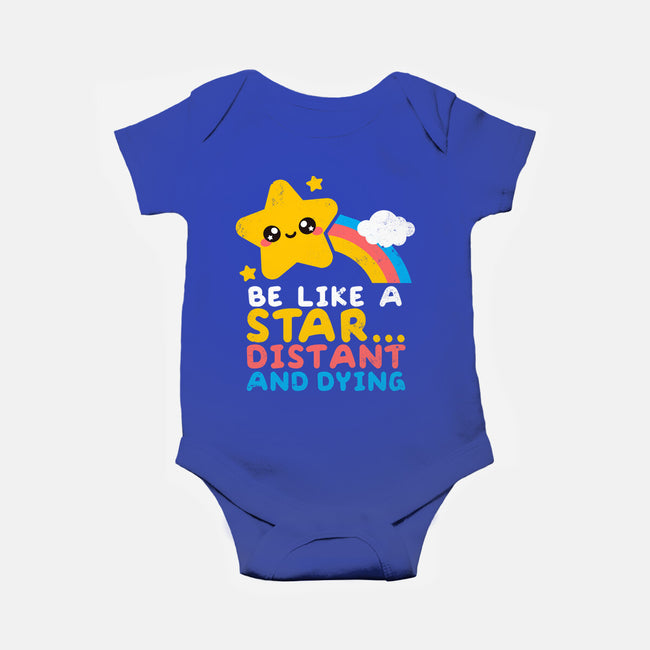 Like A Star-baby basic onesie-NemiMakeit