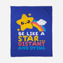 Like A Star-none fleece blanket-NemiMakeit