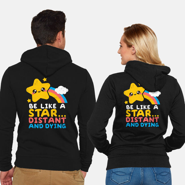 Like A Star-unisex zip-up sweatshirt-NemiMakeit