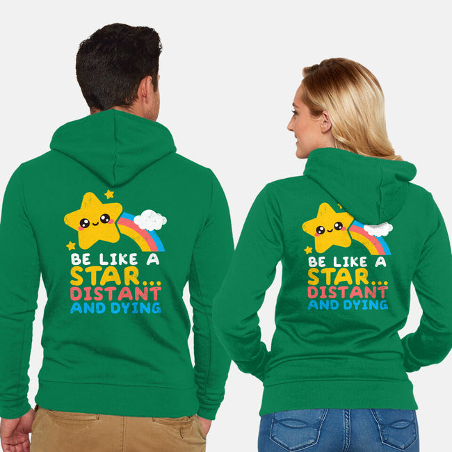 Like A Star-unisex zip-up sweatshirt-NemiMakeit