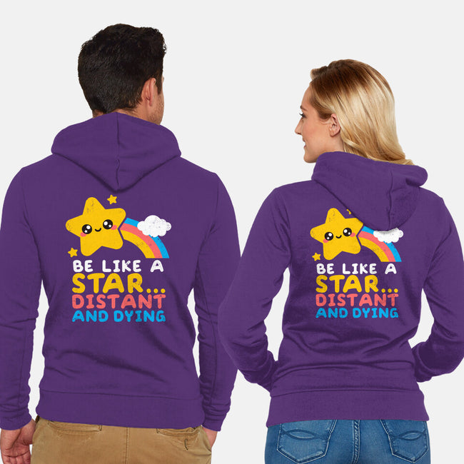 Like A Star-unisex zip-up sweatshirt-NemiMakeit