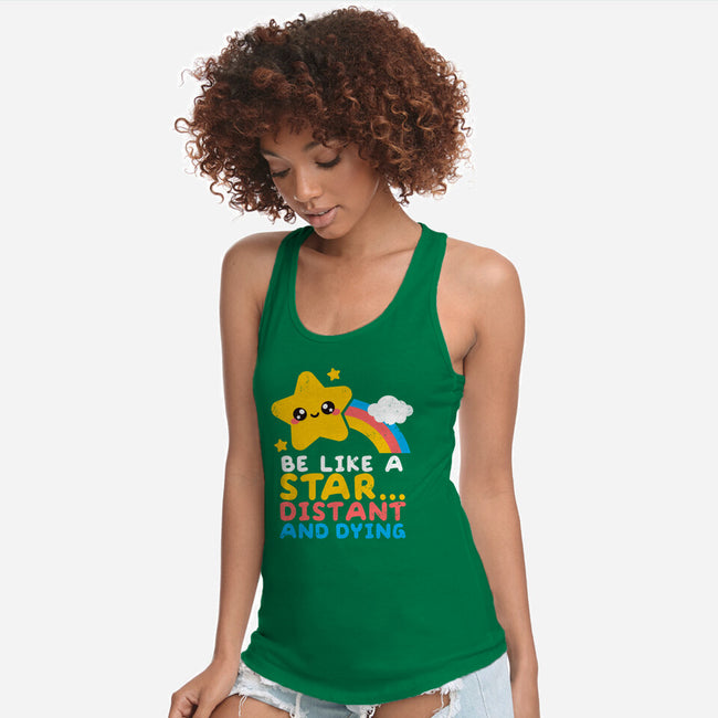 Like A Star-womens racerback tank-NemiMakeit