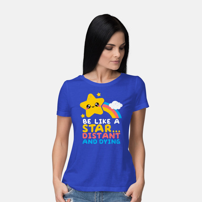 Like A Star-womens basic tee-NemiMakeit