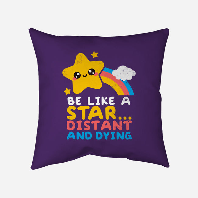 Like A Star-none non-removable cover w insert throw pillow-NemiMakeit