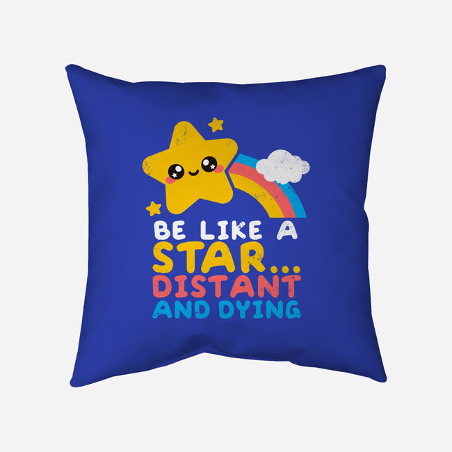 Like A Star-none non-removable cover w insert throw pillow-NemiMakeit