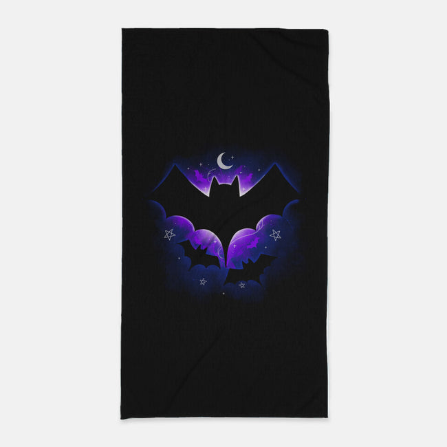 Bat Space-none beach towel-Vallina84