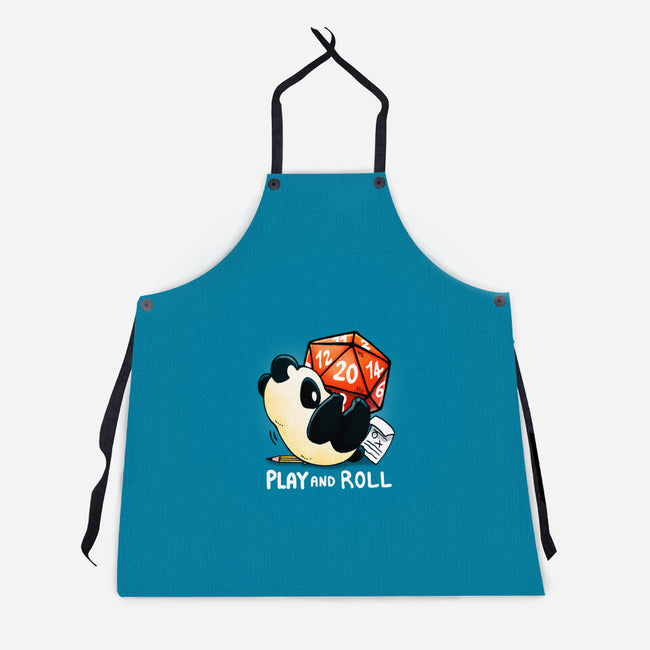 Play And Roll-unisex kitchen apron-Vallina84