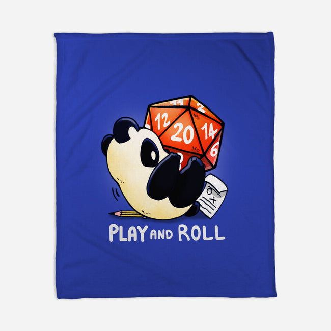 Play And Roll-none fleece blanket-Vallina84