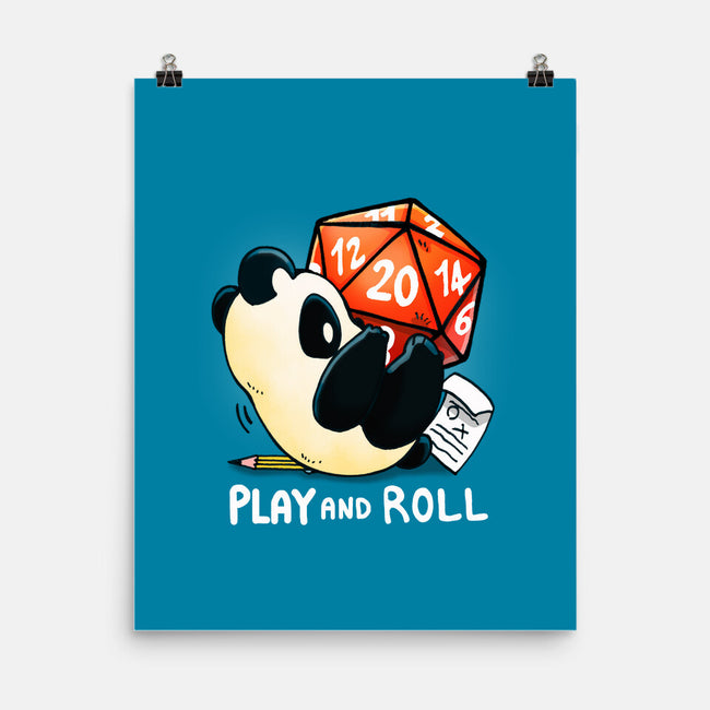 Play And Roll-none matte poster-Vallina84