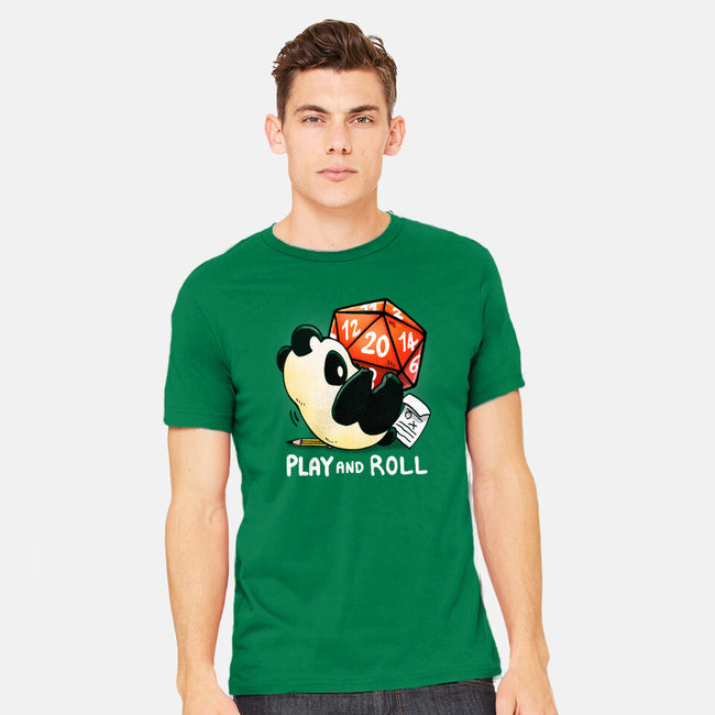 Play And Roll-mens heavyweight tee-Vallina84