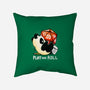Play And Roll-none removable cover w insert throw pillow-Vallina84