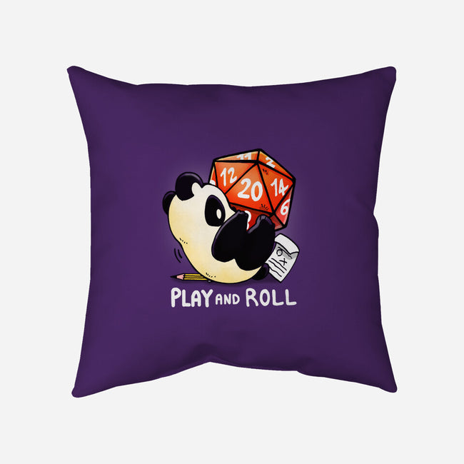 Play And Roll-none removable cover w insert throw pillow-Vallina84