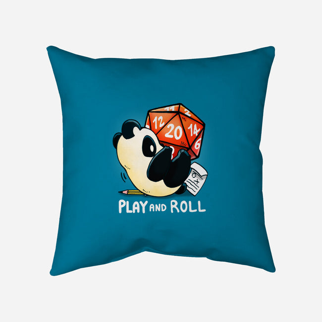Play And Roll-none removable cover w insert throw pillow-Vallina84