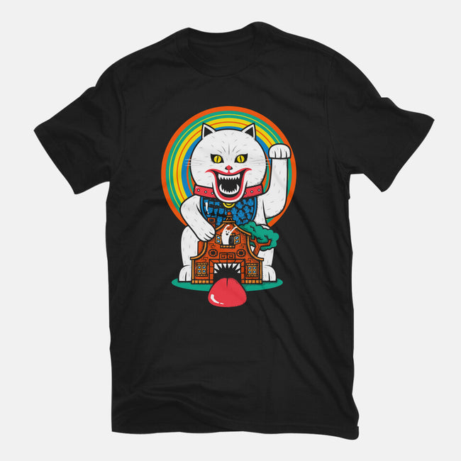 Haunted Cat House-mens heavyweight tee-krisren28