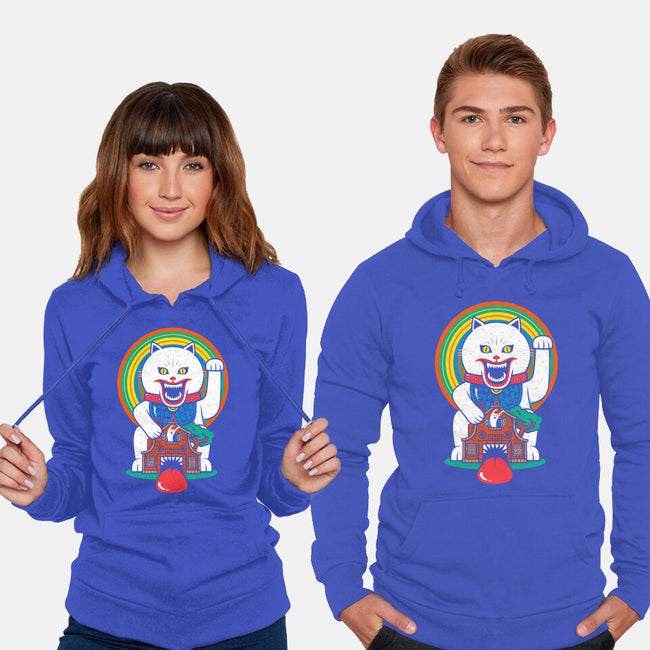 Haunted Cat House-unisex pullover sweatshirt-krisren28