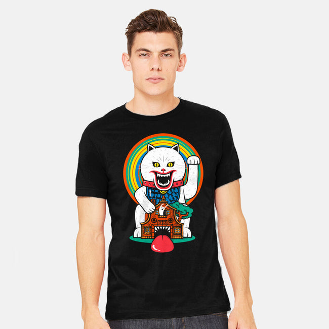 Haunted Cat House-mens heavyweight tee-krisren28