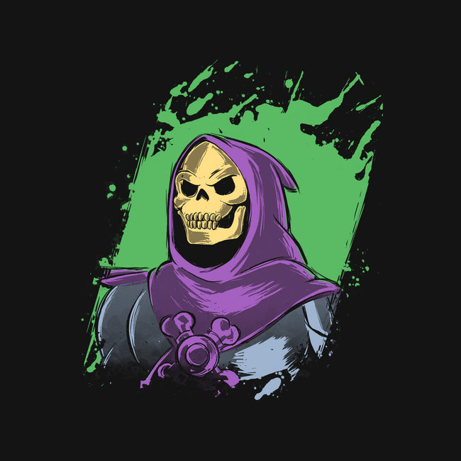 Purple Skeletor-mens heavyweight tee-xMorfina