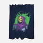 Purple Skeletor-none polyester shower curtain-xMorfina