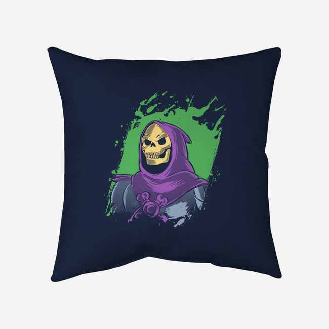 Purple Skeletor-none removable cover throw pillow-xMorfina