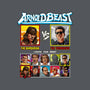 Arnold Beast-unisex basic tee-Retro Review