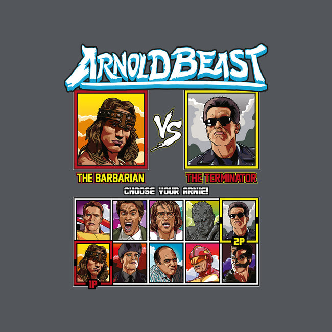 Arnold Beast-unisex kitchen apron-Retro Review