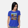 Arnold Beast-womens basic tee-Retro Review