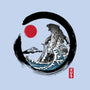 Enso Kaiju-none removable cover w insert throw pillow-DrMonekers