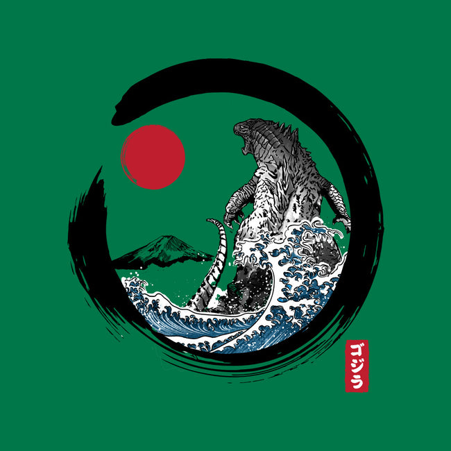 Enso Kaiju-unisex zip-up sweatshirt-DrMonekers