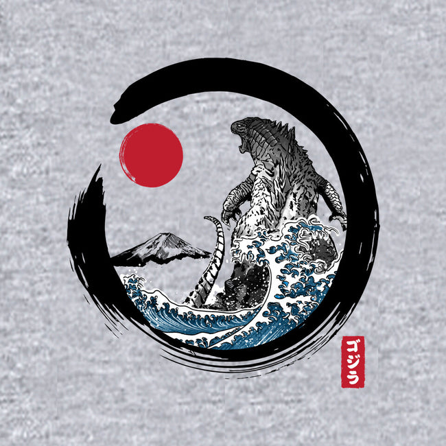 Enso Kaiju-unisex zip-up sweatshirt-DrMonekers