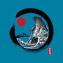 Enso Kaiju-womens fitted tee-DrMonekers
