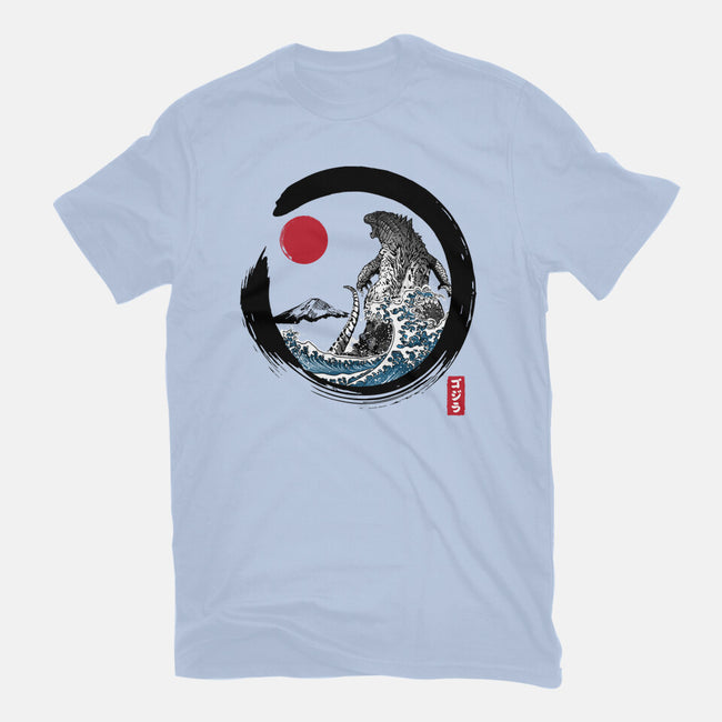Enso Kaiju-womens fitted tee-DrMonekers