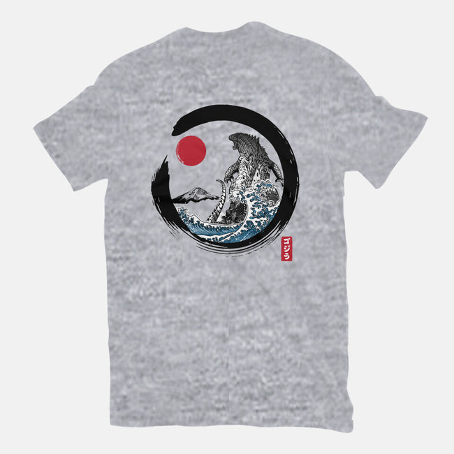 Enso Kaiju-womens fitted tee-DrMonekers