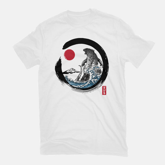 Enso Kaiju-womens fitted tee-DrMonekers