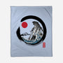 Enso Kaiju-none fleece blanket-DrMonekers