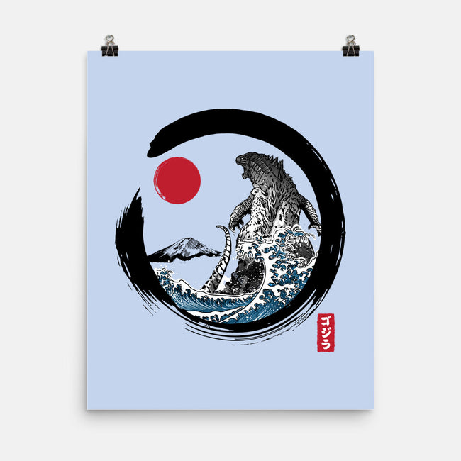 Enso Kaiju-none matte poster-DrMonekers