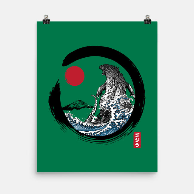 Enso Kaiju-none matte poster-DrMonekers