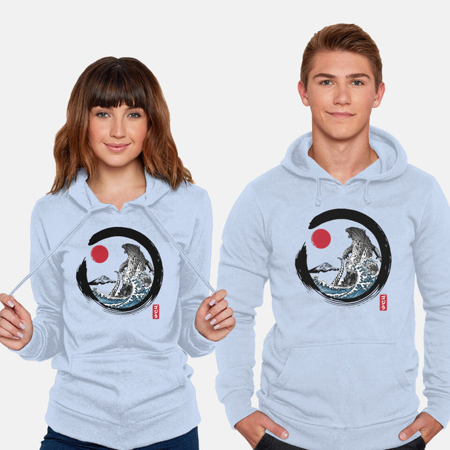 Enso Kaiju-unisex pullover sweatshirt-DrMonekers