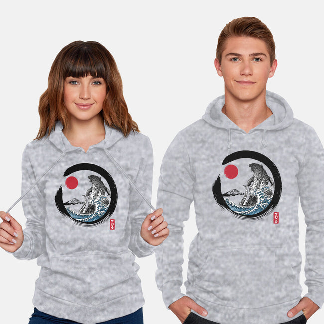 Enso Kaiju-unisex pullover sweatshirt-DrMonekers