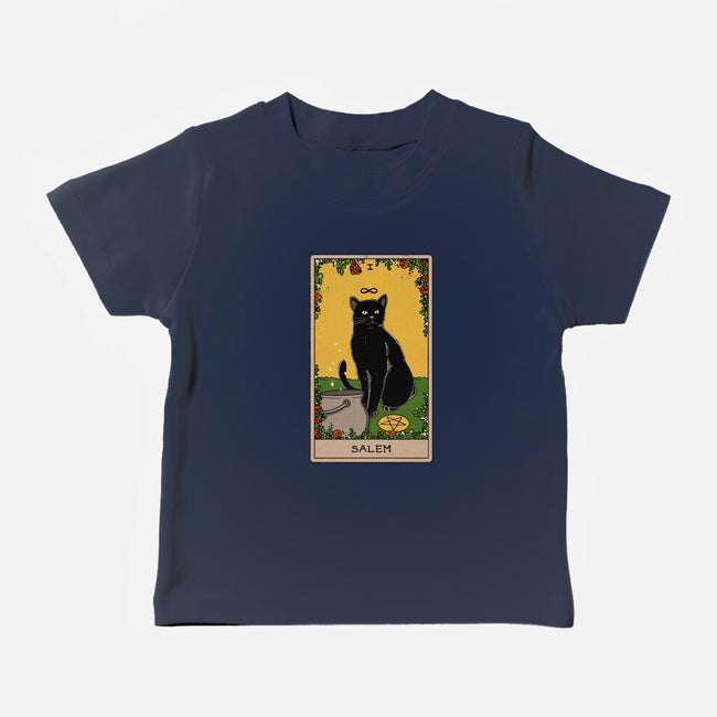 Salem The Cat-baby basic tee-Thiago Correa