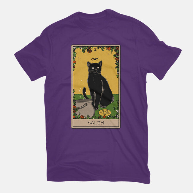 Salem The Cat-womens fitted tee-Thiago Correa