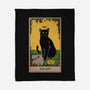 Salem The Cat-none fleece blanket-Thiago Correa